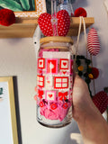 VDAY HEARTS AND BOWS 20oz GLASS
(LID/STRAW SOLD SEPARATELY) (Copy)