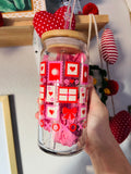 VDAY HEARTS AND BOWS 20oz GLASS
(LID/STRAW SOLD SEPARATELY) (Copy)
