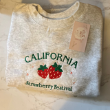 California Strawberry 🍓Festival Crewnecks