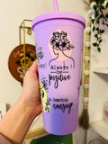 FIX YOUR WINGS & TRY AGAIN 22oz COLD CUP