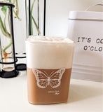 Butterfly Espresso Short Glass