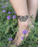 Monarch Butterfly Temporary Tattoo